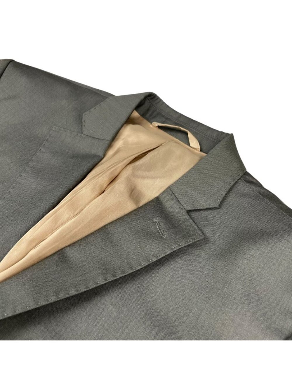 J.Lindeberg Men's 100% Wool Slim Fit 2-Button Blazer Gray • 44L US | 54 EU